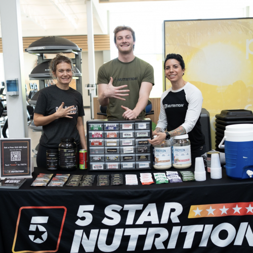 5 Star team and booth